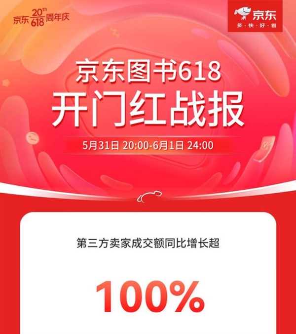 京东图书618助力行业及商家增长 实现优质内容与消费市场形成良性循环