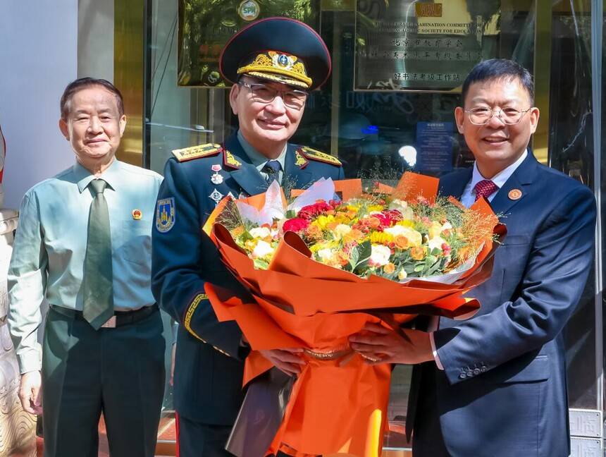 中联国兴书画院与蒙古国军人联合会文化交流联谊会在京举办(图1)