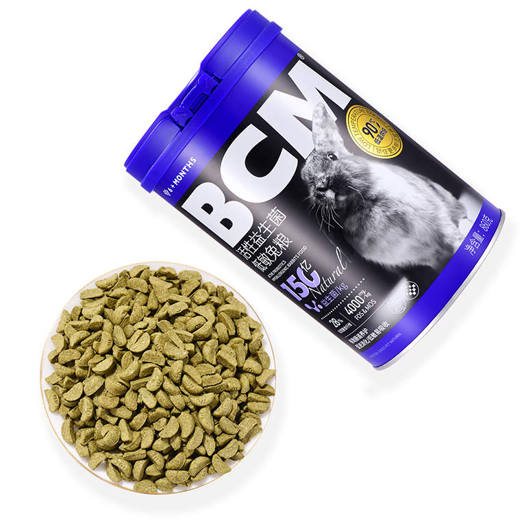 BCM 低敏益生菌兔粮：肠胃脆弱兔子的福音，改善兔兔肠胃健康！(图2)