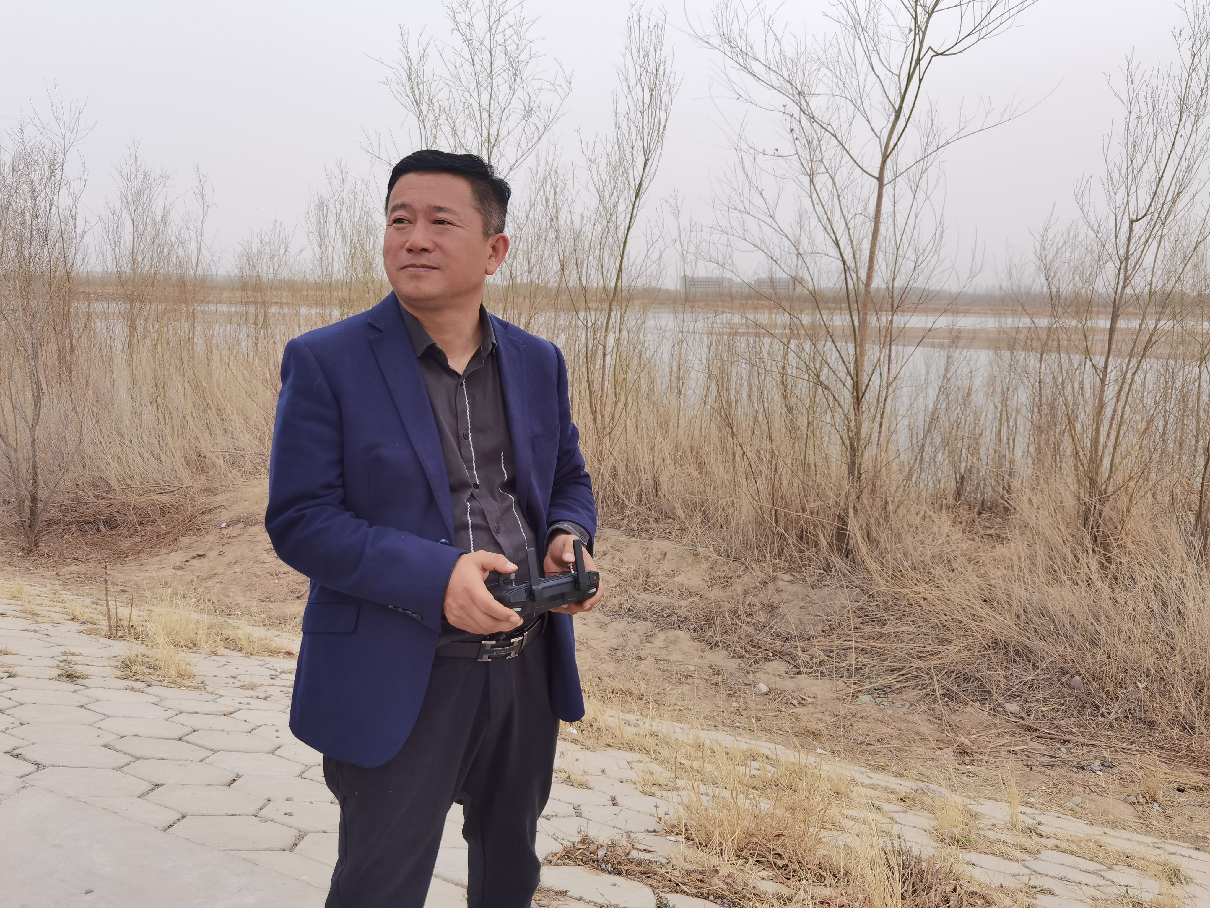 新华全媒+|“一公里”河长眼中的黄河之变