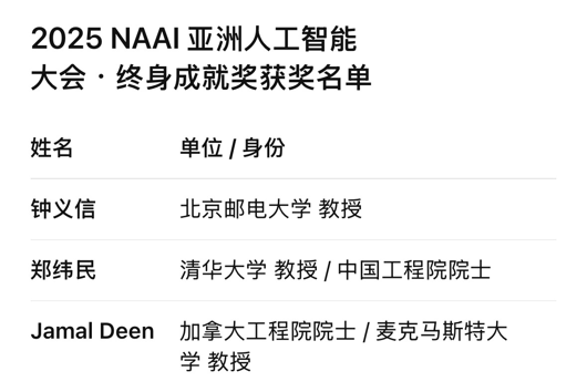 2025NAAI亚洲人工智能大会在京隆重召开!(图23) 2025NAAI亚洲人工智能大会在京隆重召开!(图23)