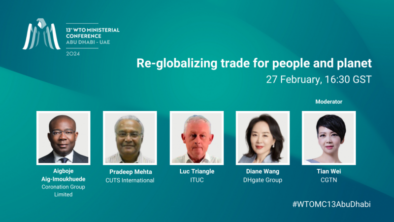 敦煌网集团王树彤出席世贸组织第13届部长级会议,谈技术和电商重塑全球贸易(图1) 敦煌网集团王树彤出席世贸组织第13届部长级会议,谈技术和电商重塑全球贸易(图1)